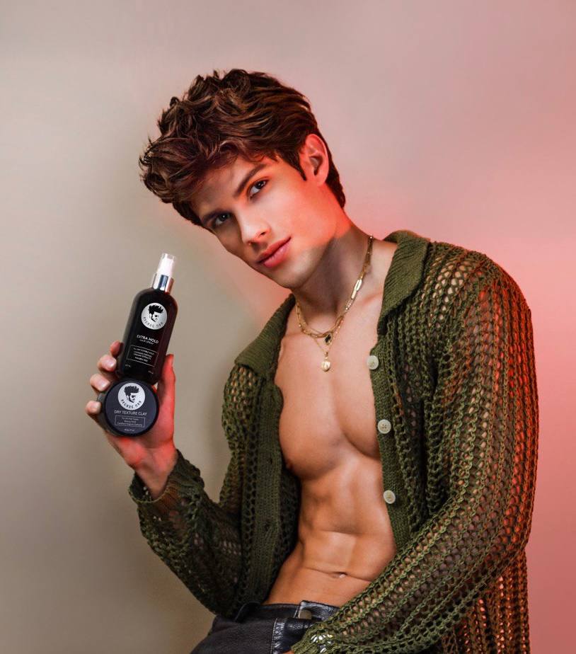 Style Your Hair with Avenue Man Dry Texture Clay and Extra Hold Hairspray
