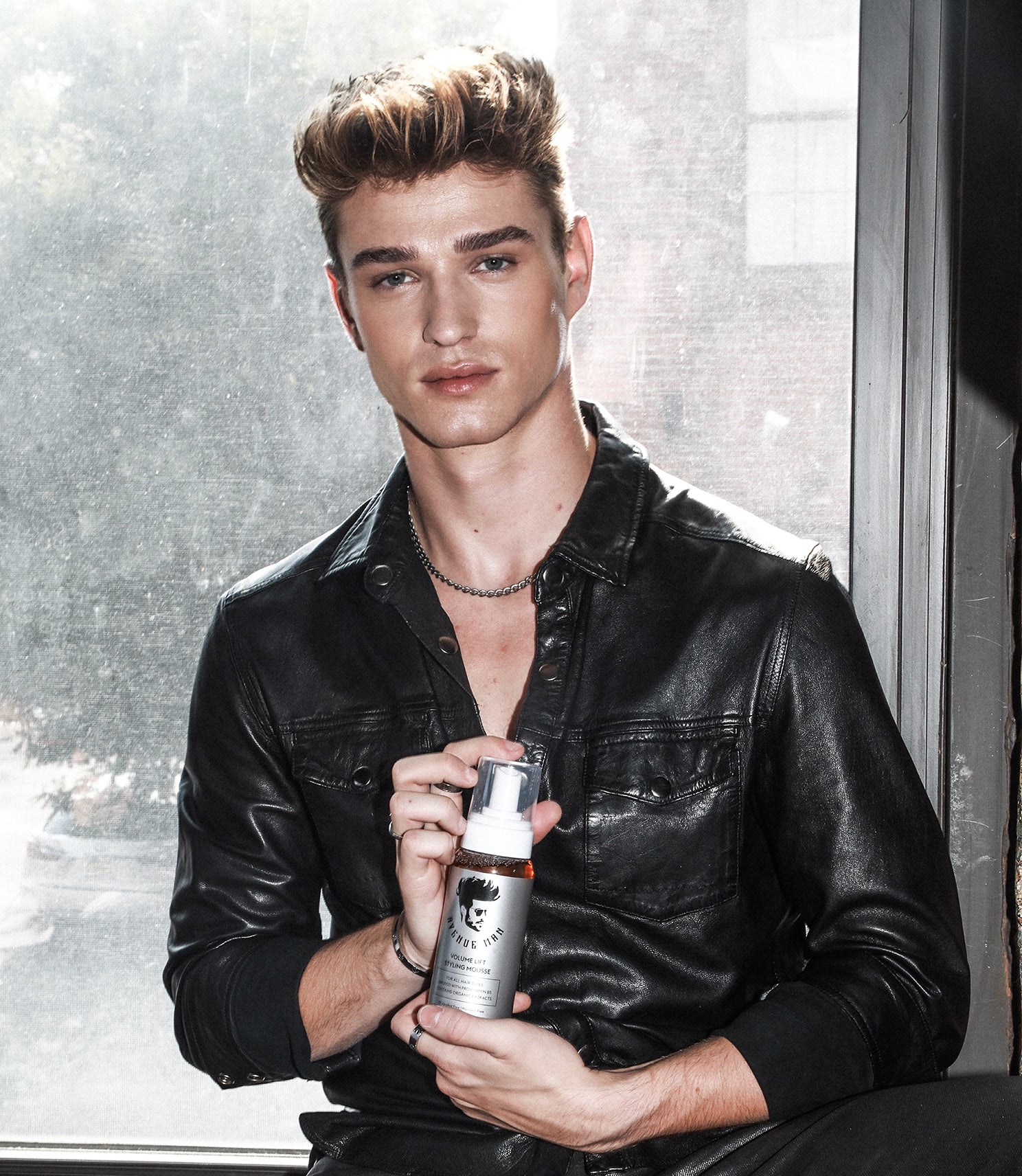 Avenue Man Volume Lift Mousse – Fuller Hair, Natural Volume