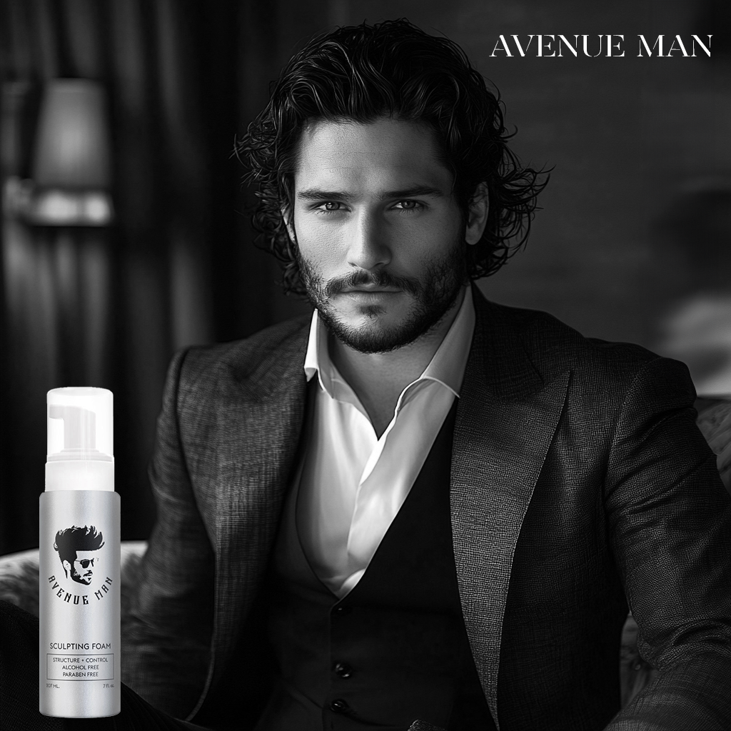 Effortless Style with Avenue Man Sculpting Foam
