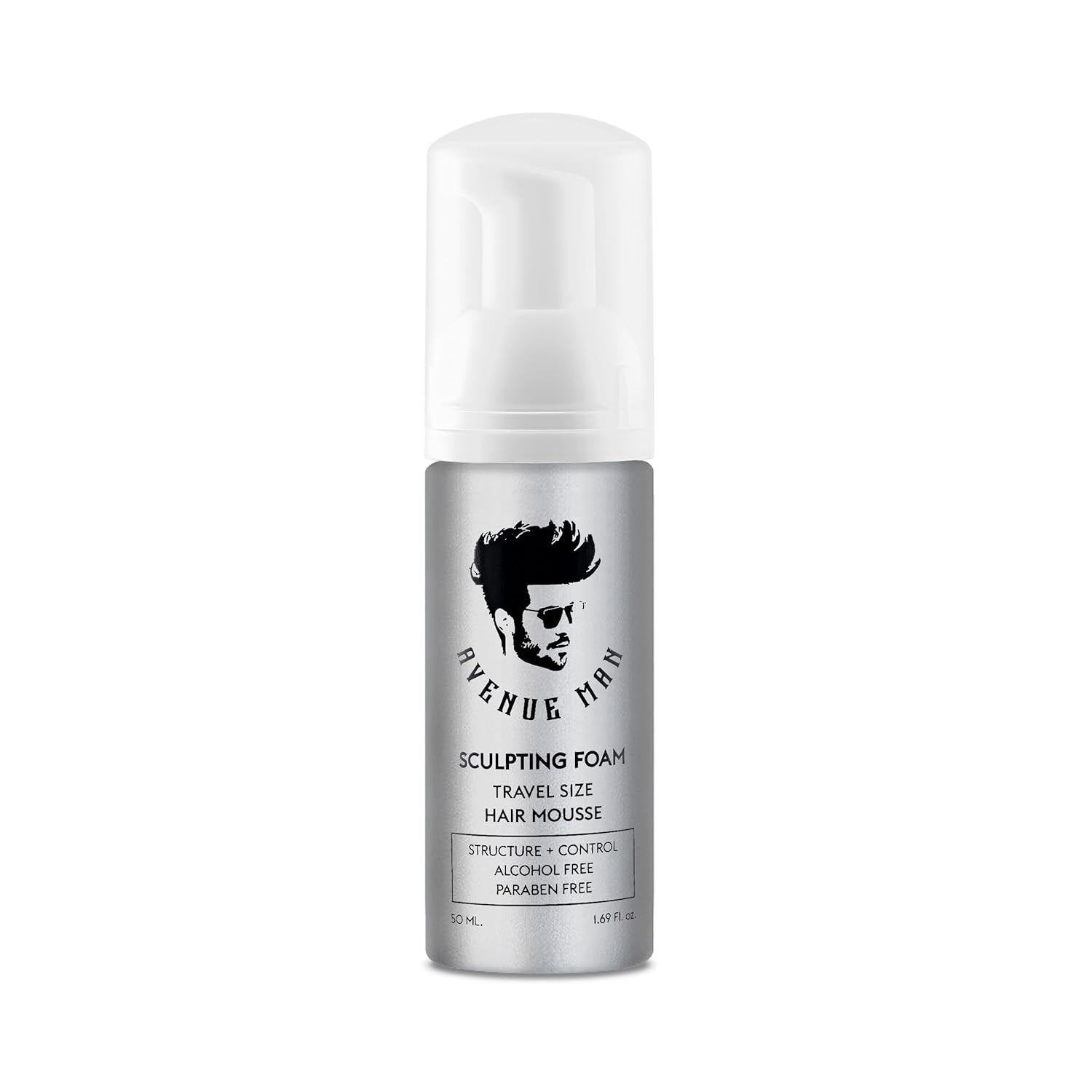 Avenue Man Sculpting Foam for Men - Travel Size - Avenue Man Hair Products
