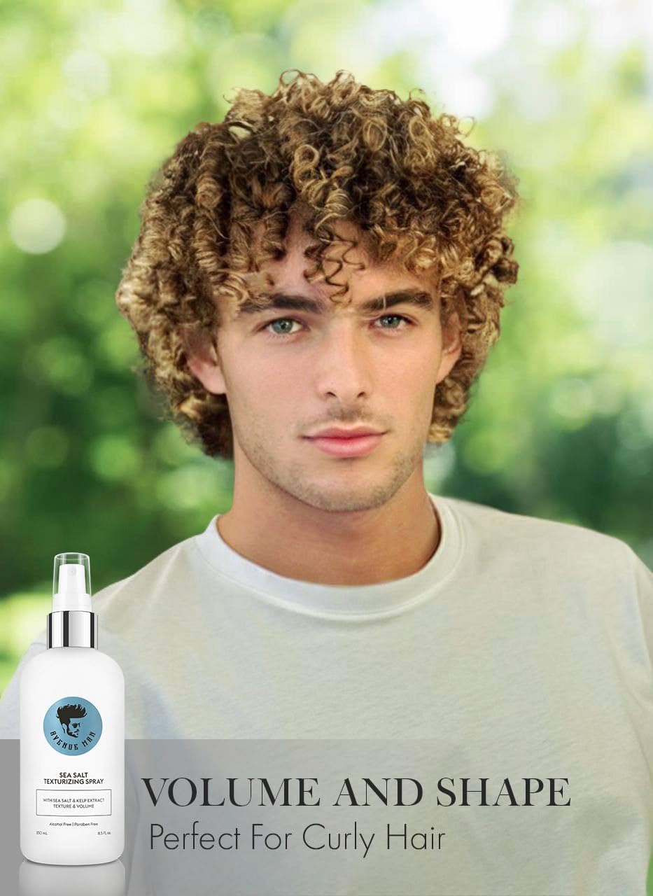 Avenue Man Sea Salt Texturizing Spray - Avenue Man Hair Products