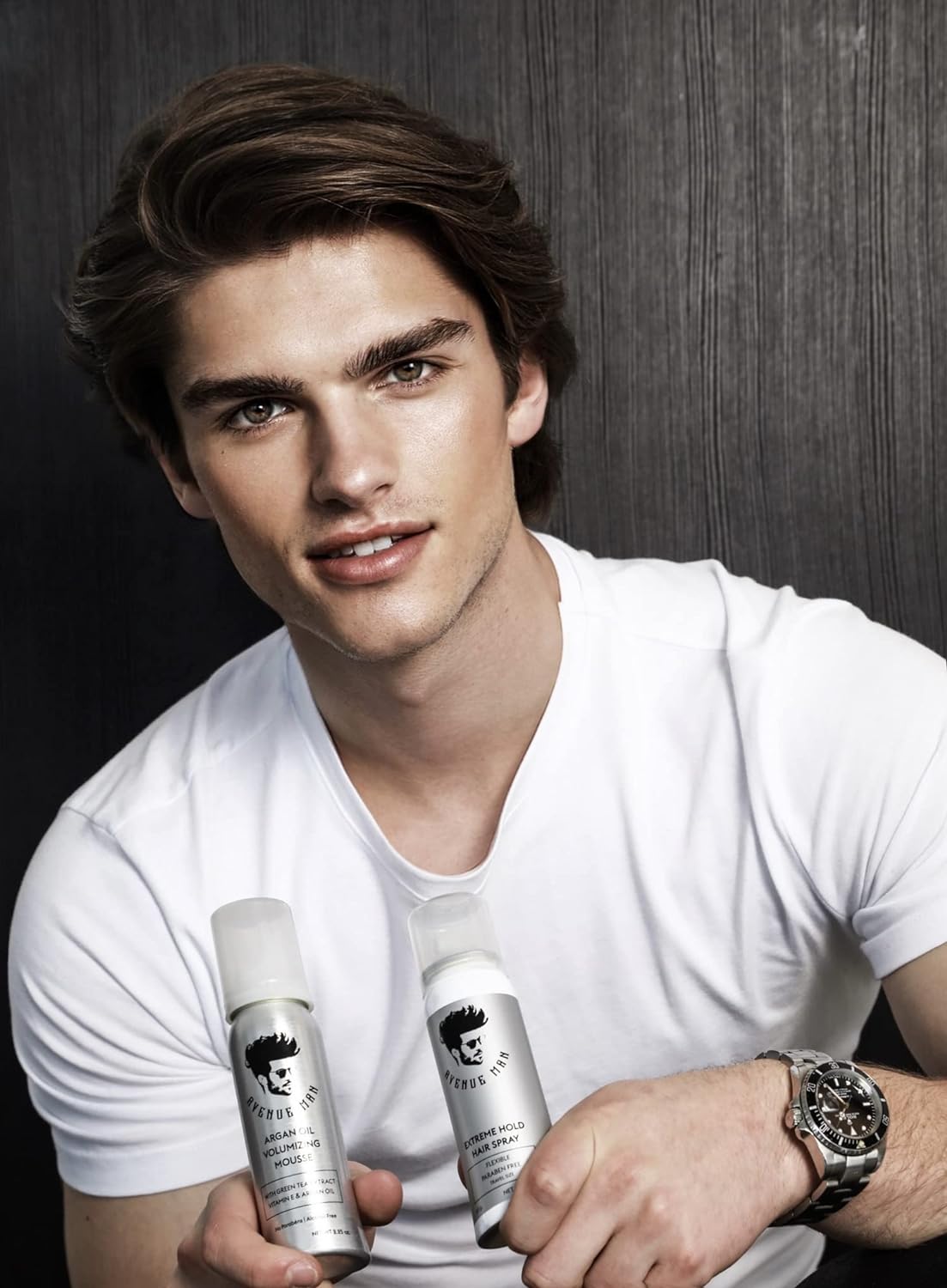 ARGAN OIL VOLUMIZING MOUSSE - TRAVEL SIZE - Avenue Man Hair Products