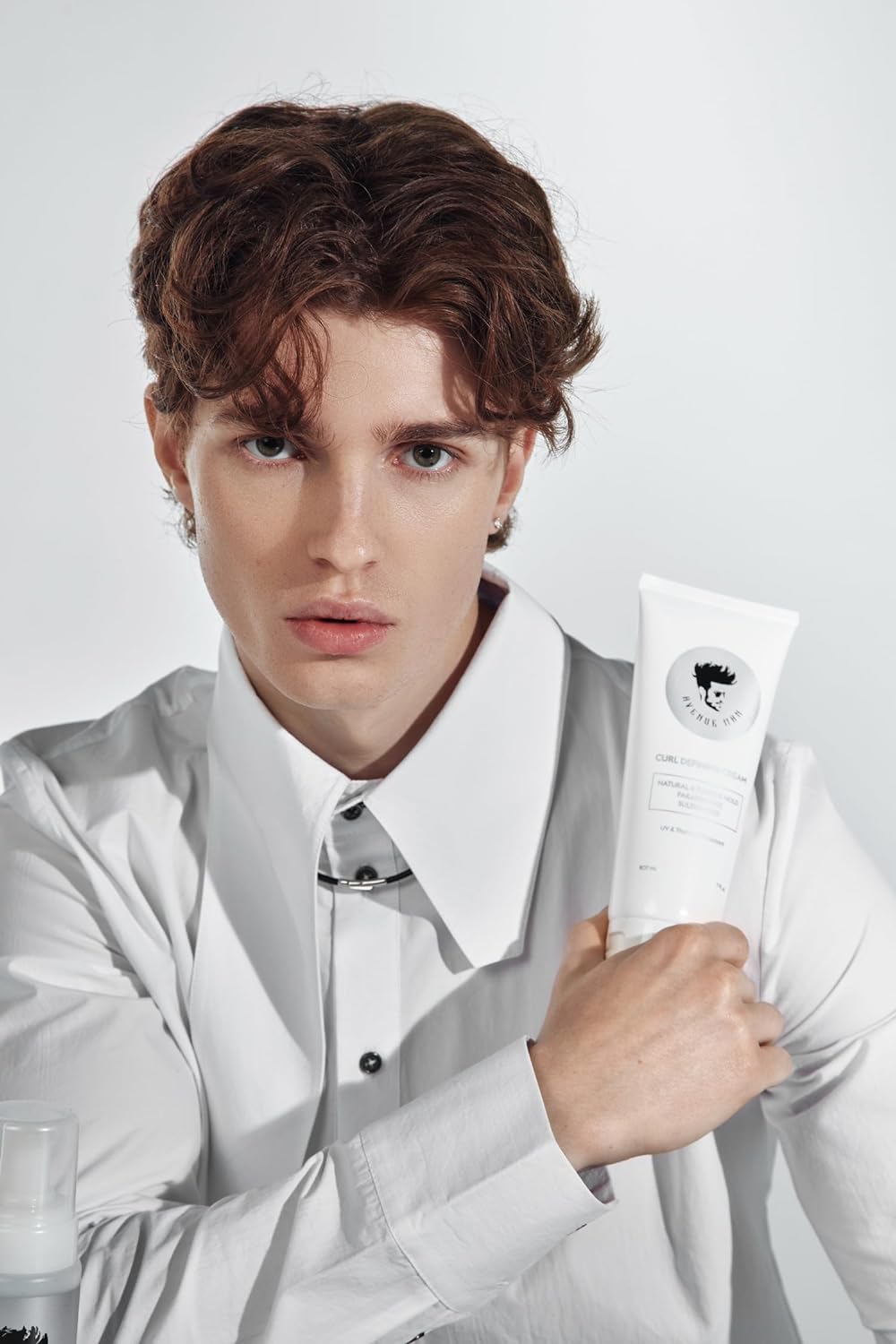 Avenue Man Curl Defining Cream - Unscented Extra Firm Defining Curl Cream for Men with Keratin, Acai & Herbal Extracts