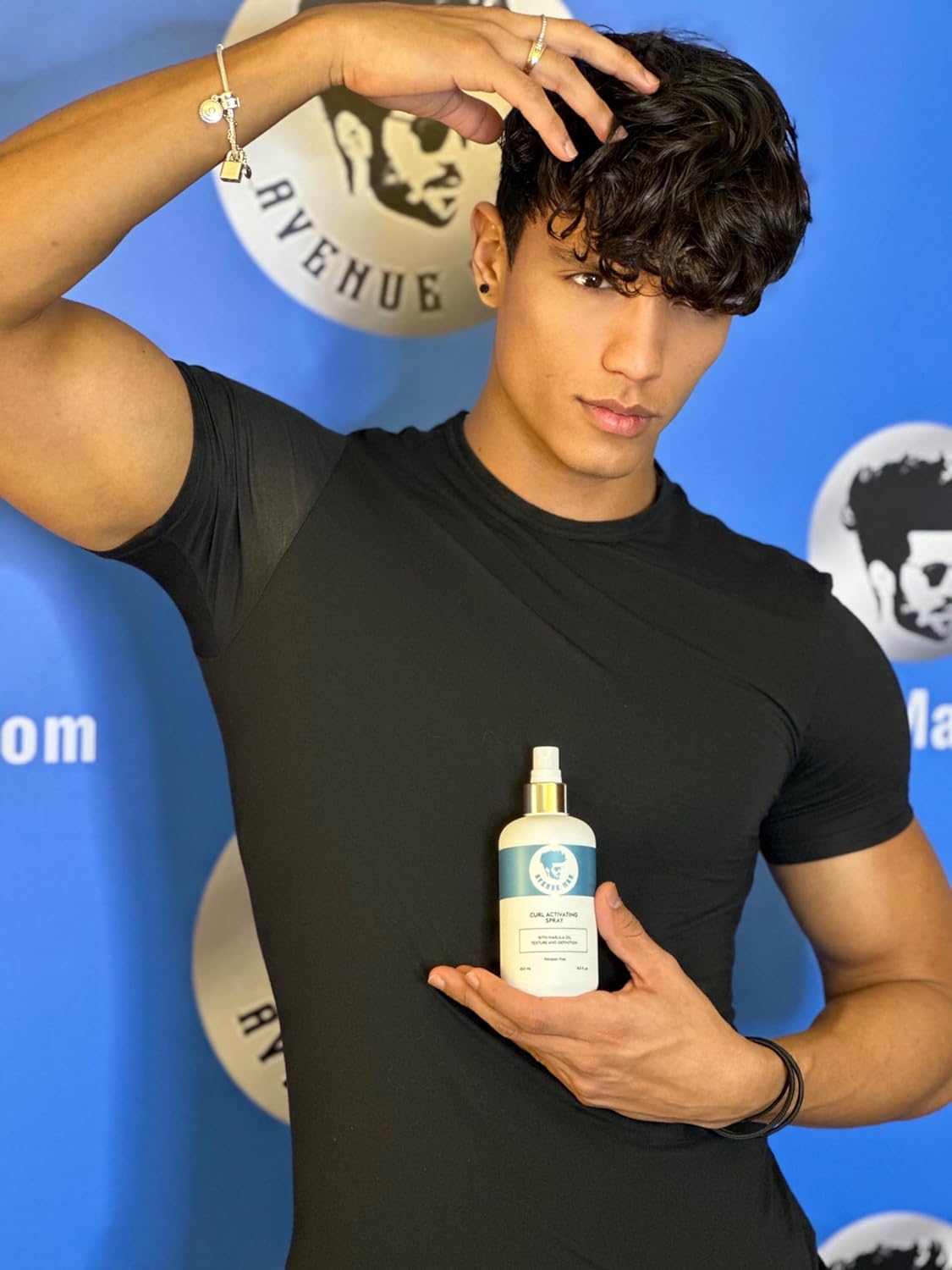 Avenue Man Curl Activating Spray - Avenue Man Hair Products