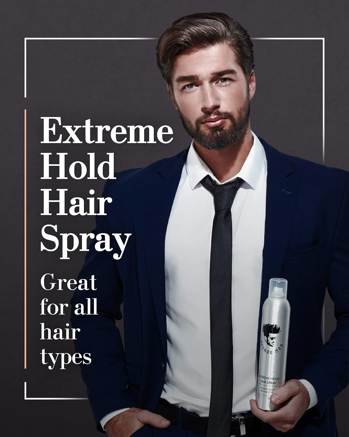 Extreme Hold Hair Spray by Avenue Man - Avenue Man Hair Products