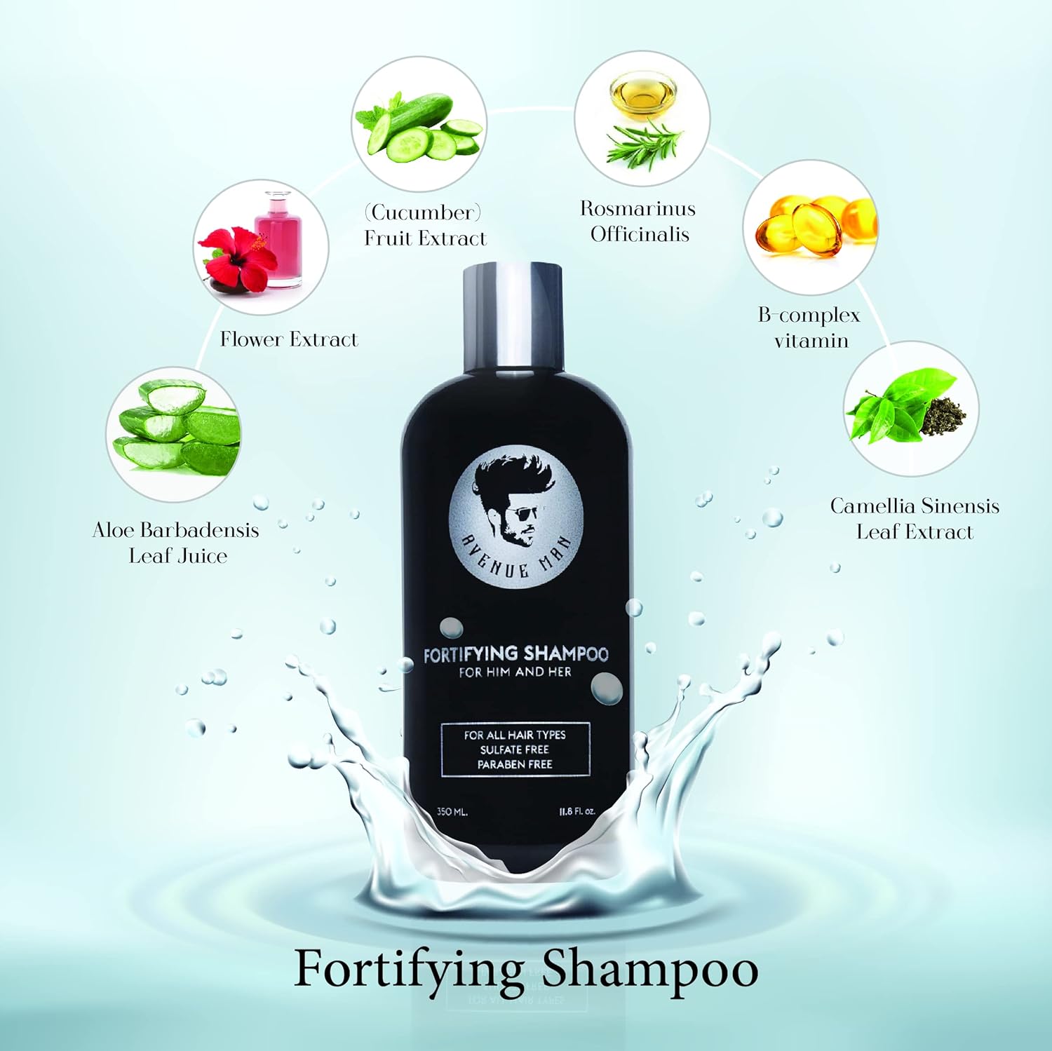 Fortifying Shampoo - Avenue Man Hair Products