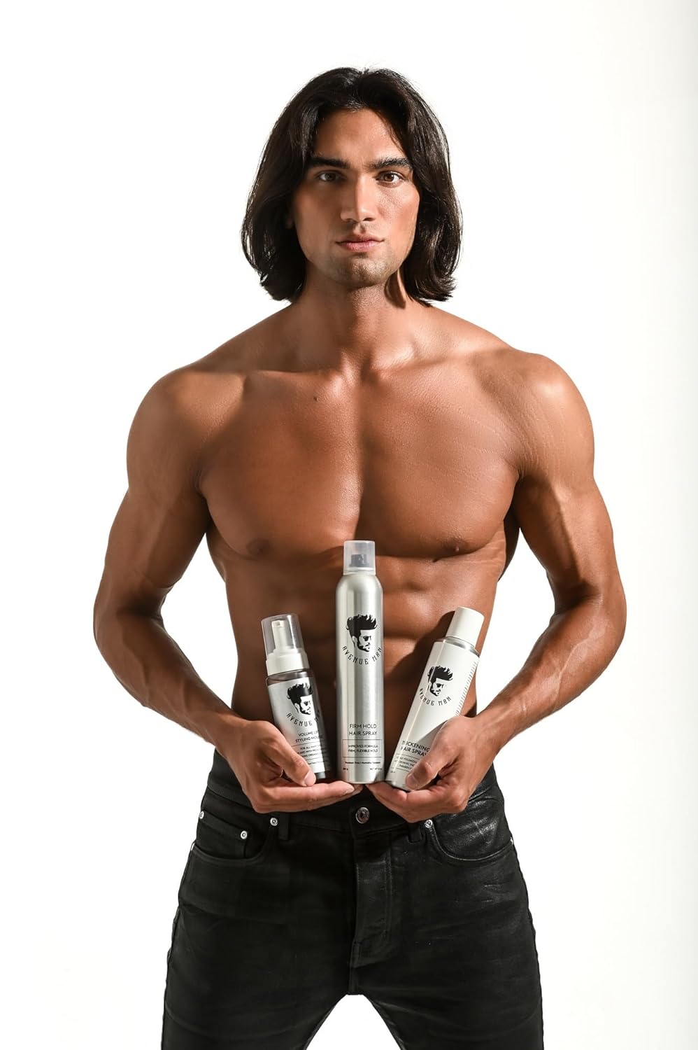 Avenue Man Volume Lift Styling Mousse - Avenue Man Hair Products