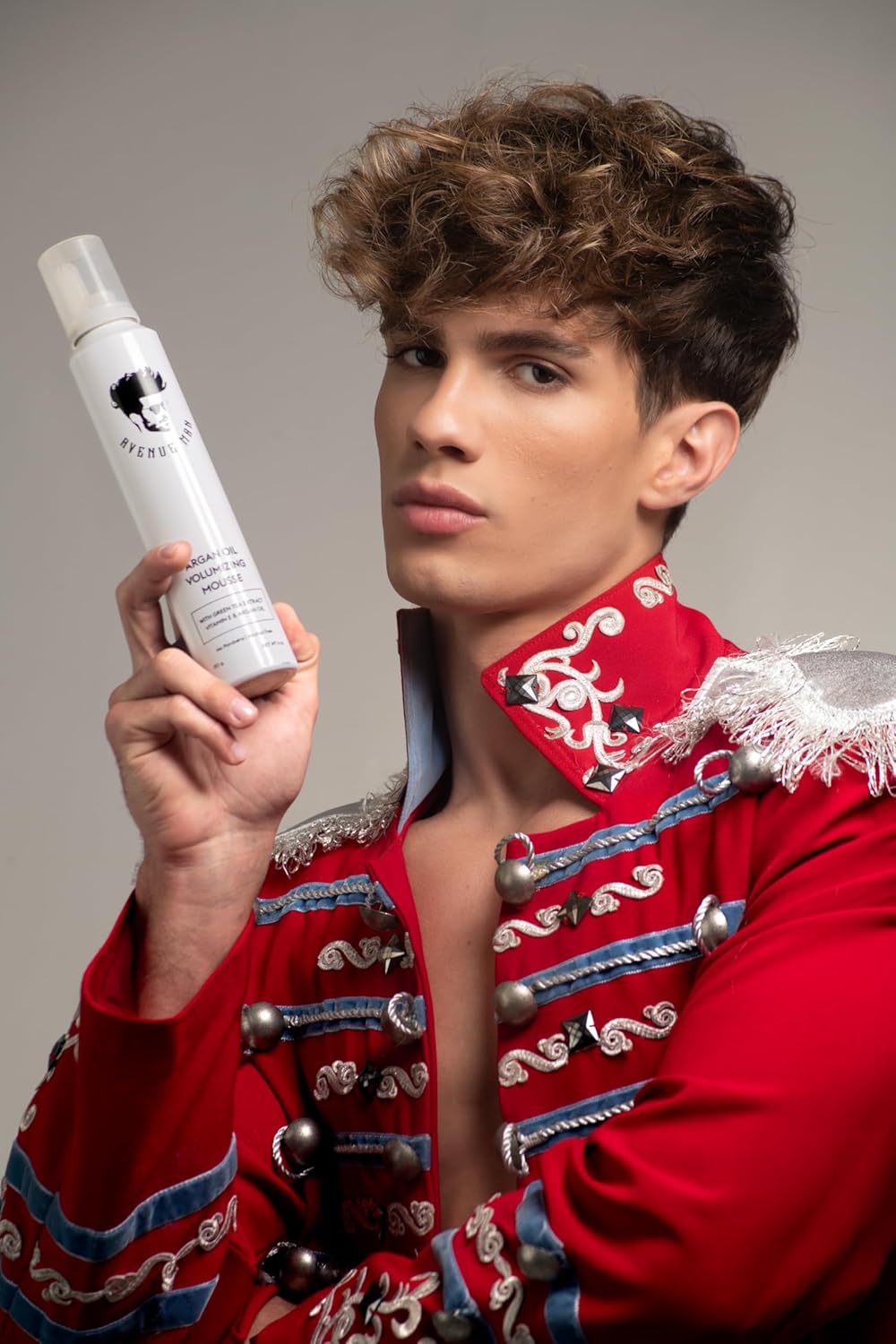 Avenue Man Argan Oil Volumizing Mousse - Avenue Man Hair Products