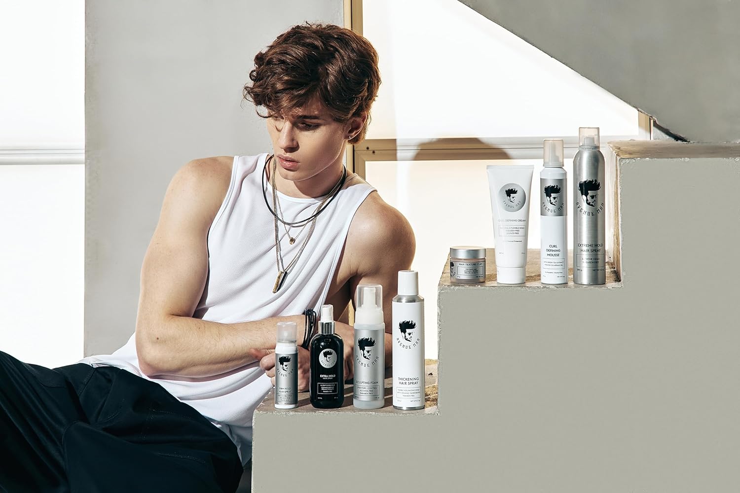 Avenue Man Curl Defining Mousse - Avenue Man Hair Products