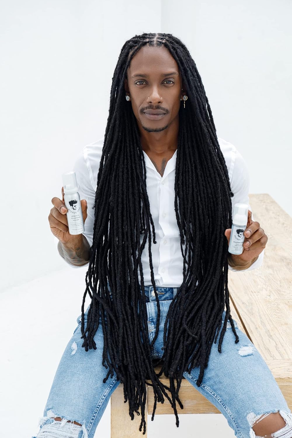 ARGAN OIL VOLUMIZING MOUSSE - TRAVEL SIZE - Avenue Man Hair Products