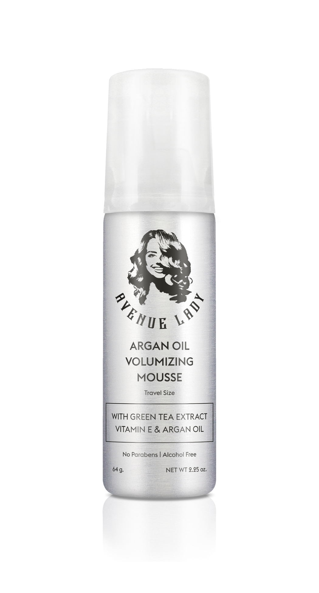 Avenue Lady Argan Oil Mousse - Travel Size (2.25 oz) - Avenue Man Hair Products 