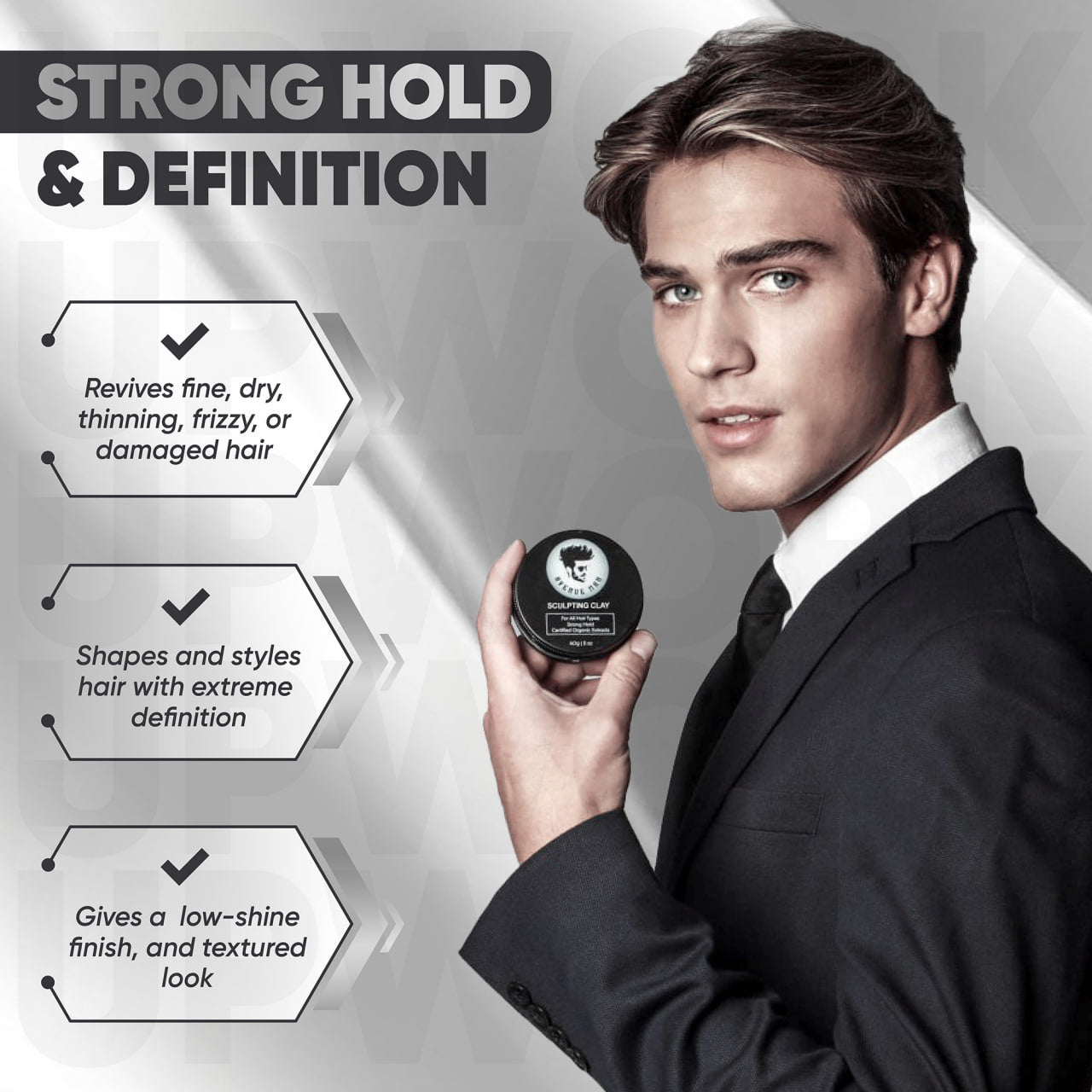 Avenue Man Sculpting Clay - Avenue Man Hair Products