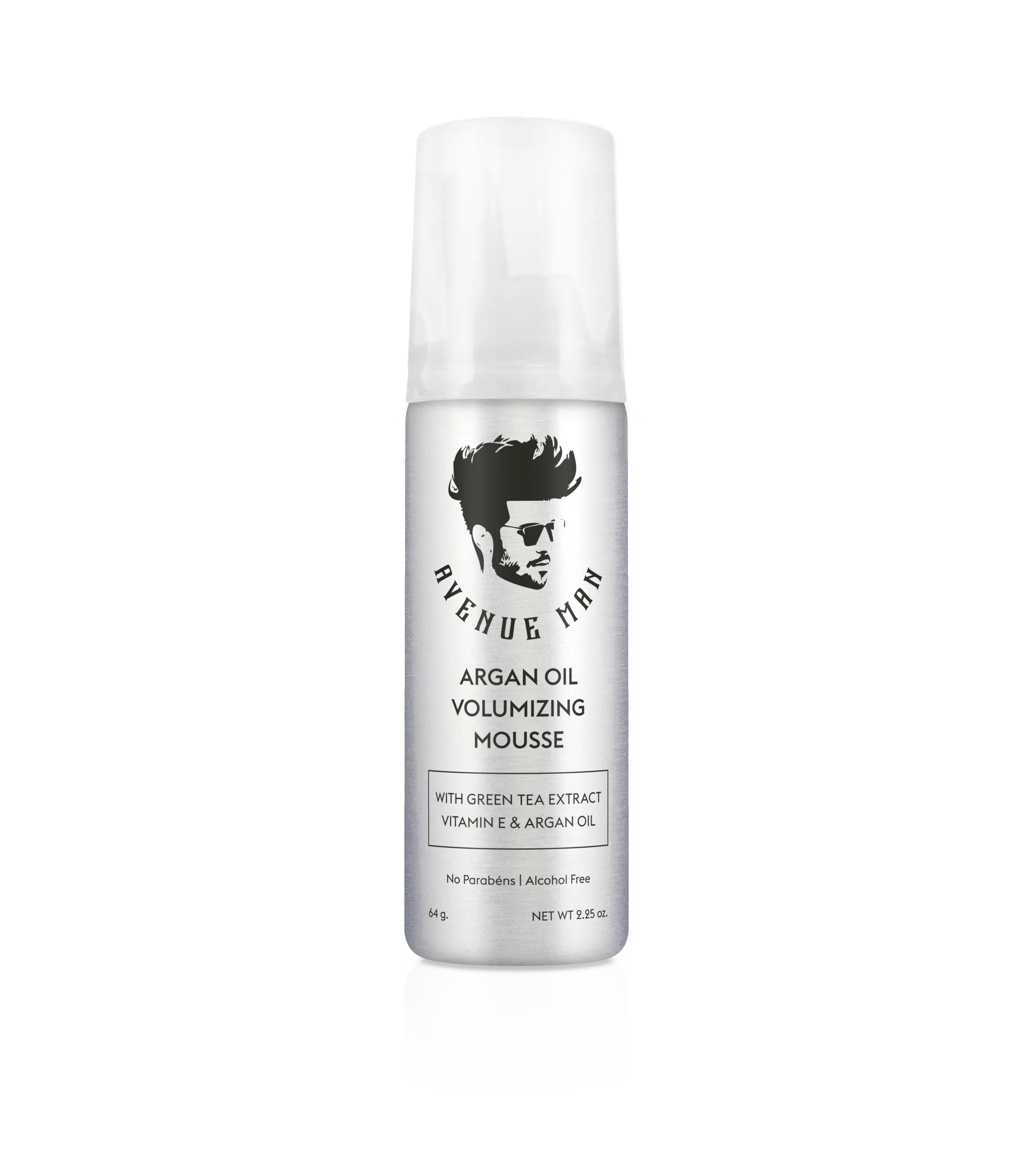 ARGAN OIL VOLUMIZING MOUSSE - TRAVEL SIZE - Avenue Man Hair Products 