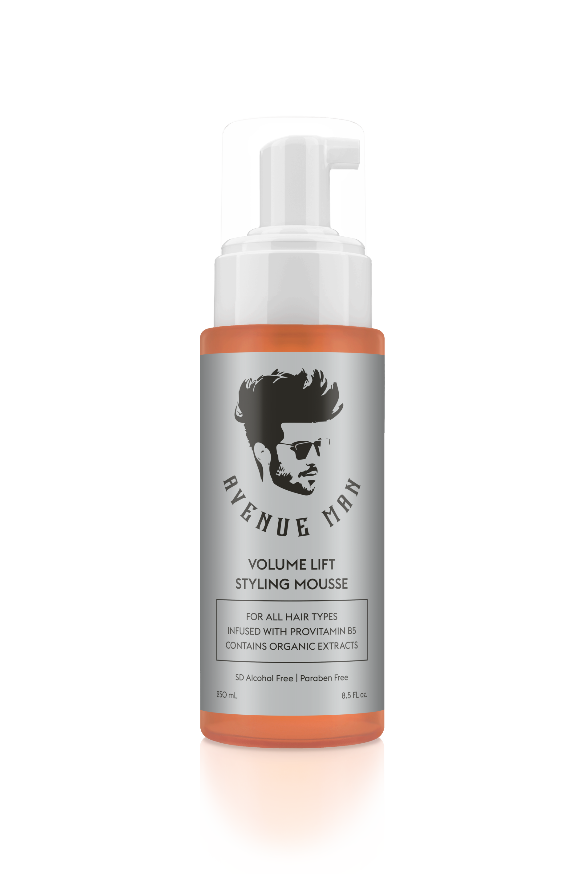 Avenue Man Volume Lift Styling Mousse - Avenue Man Hair Products 