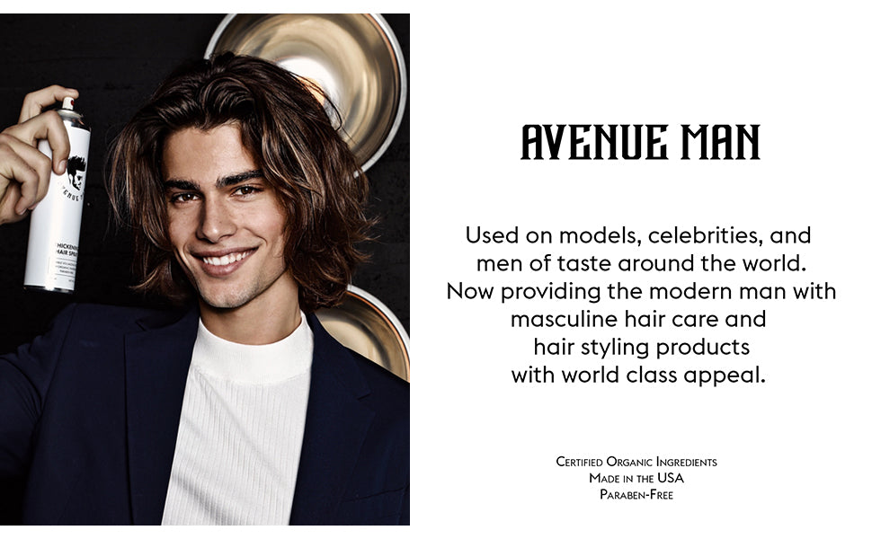 Thickening Hair Spray - Avenue Man Hair Products