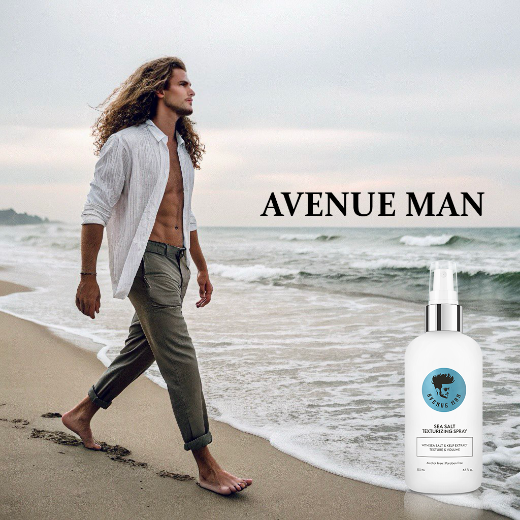 The Benefits of Avenue Man Sea Salt Texturizing Spray: The Best Men's Hairspray for Effortless Style