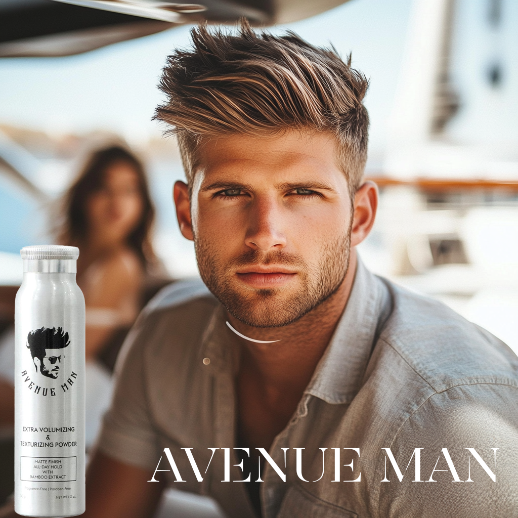 Boost Hair Volume Instantly with Avenue Man's Texturizing Powder