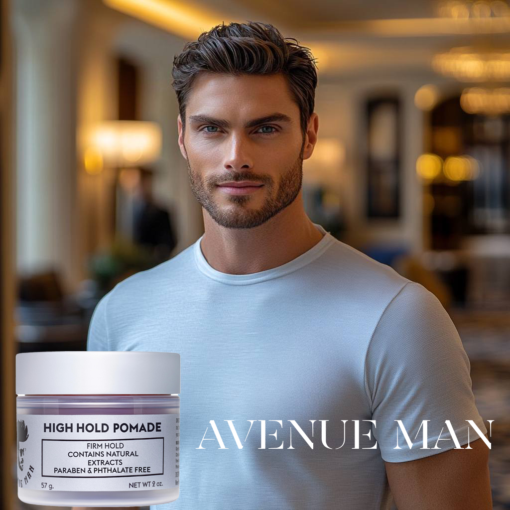 Refined Style All Day with Avenue Man High Hold Pomade