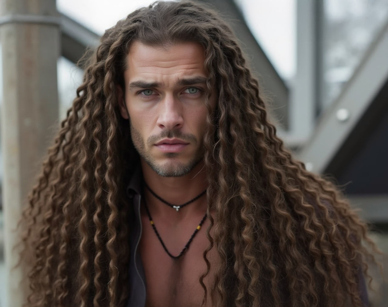 The Ultimate Curl Solution for Men with Long Hair