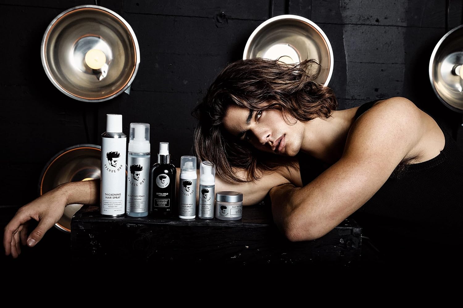 Extreme Hold Hair Spray For Men - Travel Size - Avenue Man Hair Products 