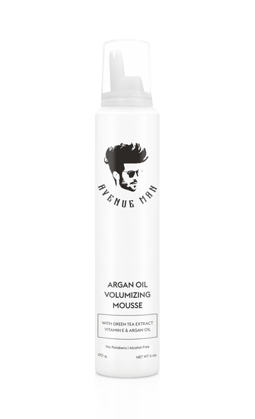 Avenue Man Argan Oil Volumizing Mousse - Avenue Man Hair Products 