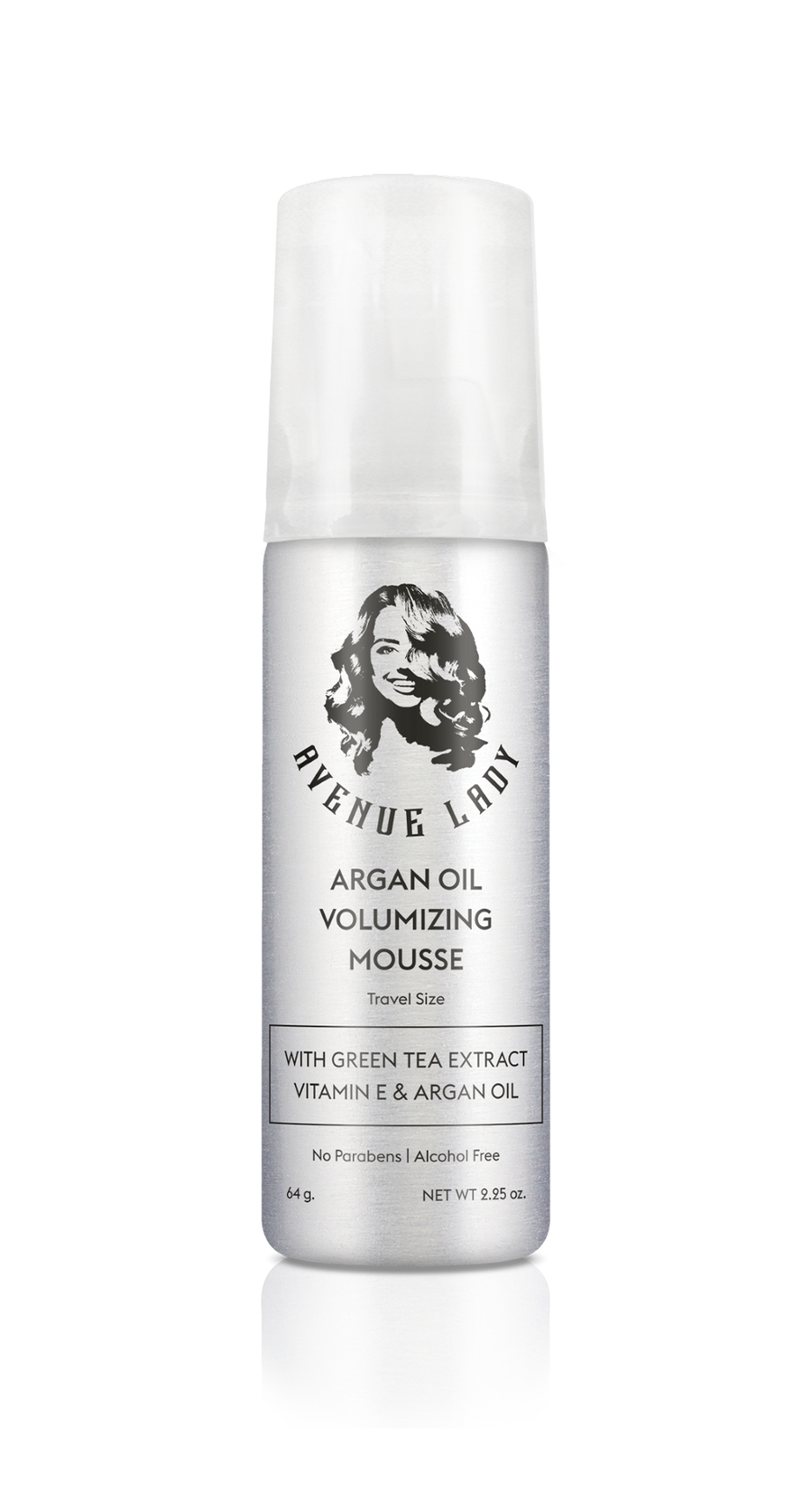 Avenue Lady Argan Oil Mousse - Travel Size (2.25 oz) - Avenue Man Hair Products 