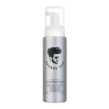 Avenue Man Unscented Sculpting Foam - Avenue Man Hair Products 